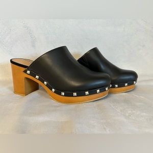 Torrid Black studded clogs size 9.5WW